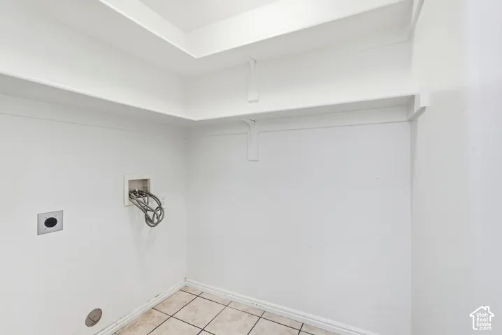 Built-in shelving for organized storage