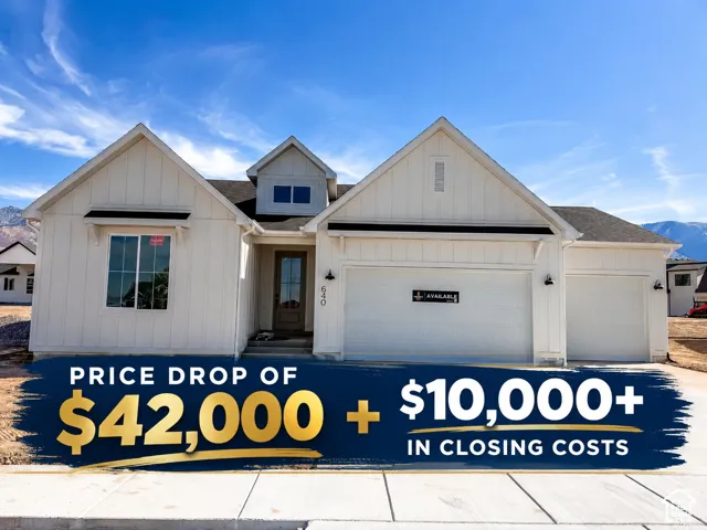 This home has been discounted to include over $42K in design upgrades and is now offering $10K in closing costs when using First Colony Mortgage, our preferred lender.