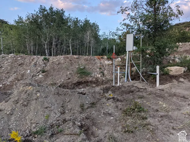 Lot 1 - 200amp #1, South side of the pad -  power, water, septic, ready for your cabin build.