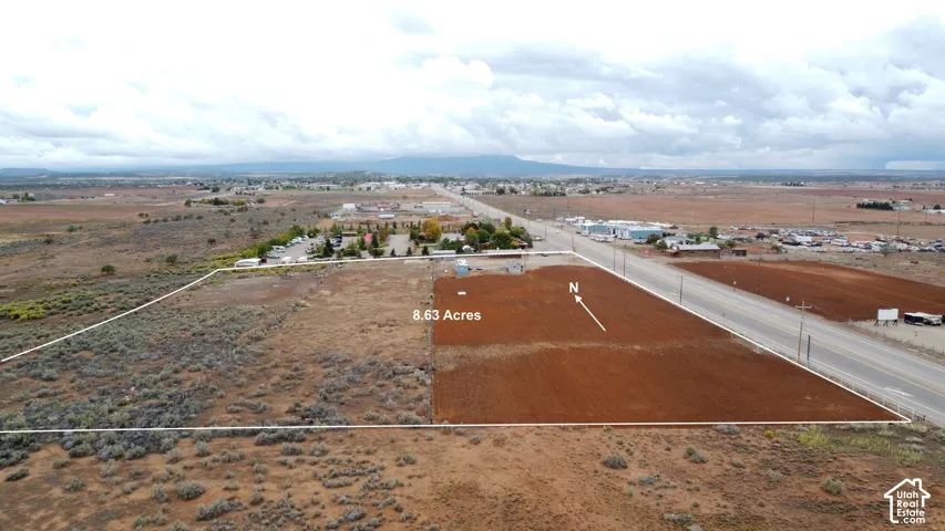8.63 acre parcel featuring open land and road frontage