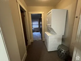 Integrated laundry appliances