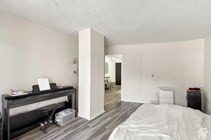 Hardwood-finish flooring throughout