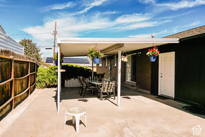 Covered Back Patio