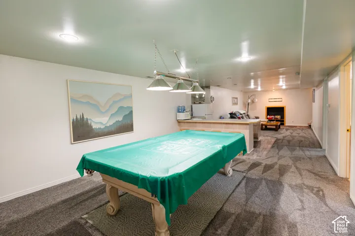 Pool table included