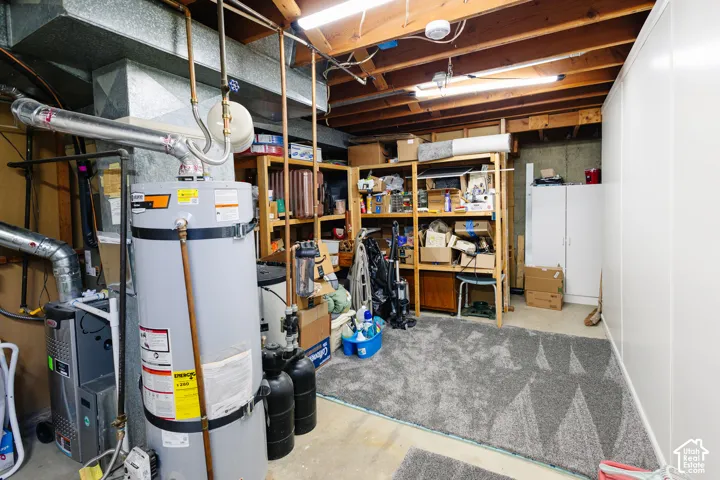 Newer water heater and furnace