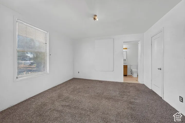 Bedroom on South side, off of living room.