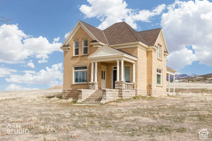 Manti Crystal Spring Farmhouse -- from SW