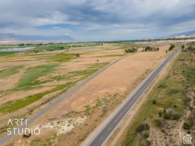 Manti Crystal Spring Farm viewed from the south-west