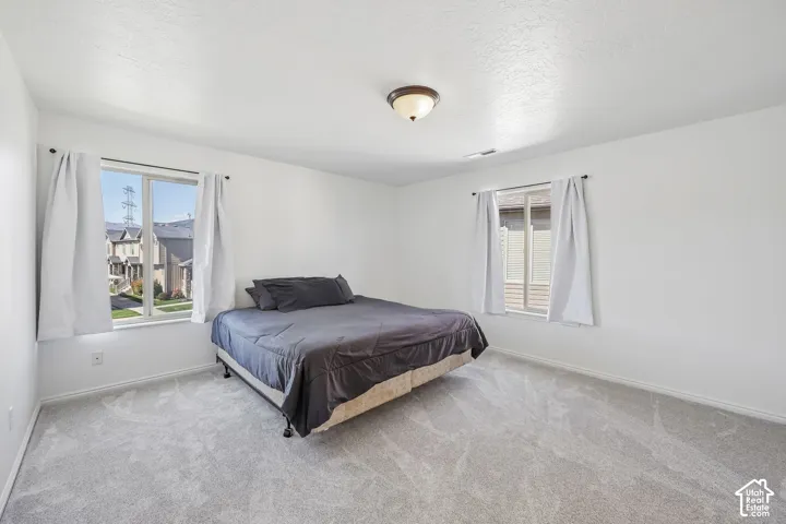 Bright interior with two windows