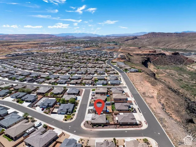 Residential area with an established neighborhood and clear streets