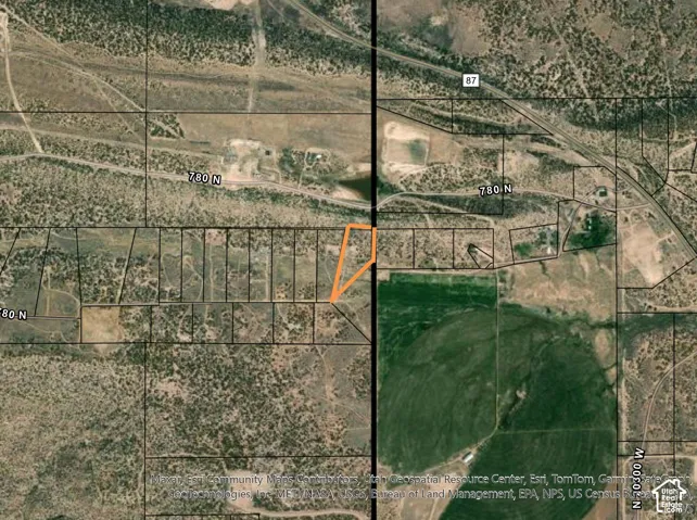 Plat Map. Illustrating the boundaries and divisions of the property