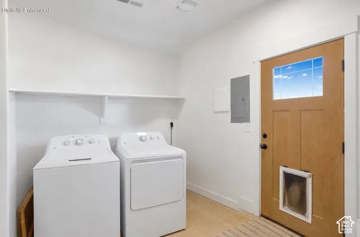 White walls with a single white shelf