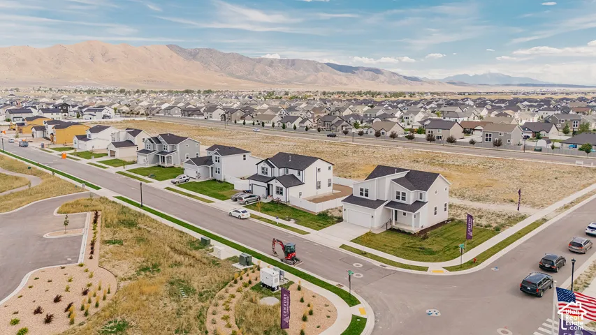 New construction homes featuring modern architectural design with clean lines and neutral exterior finishes