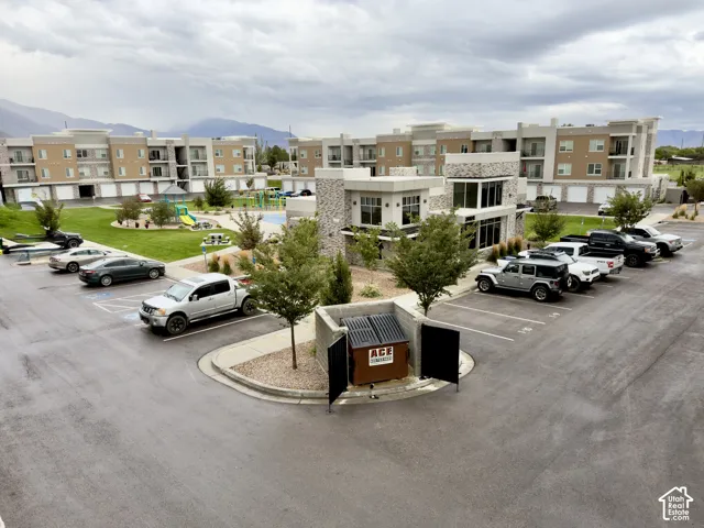 View of community & clubhouse area from the balcony