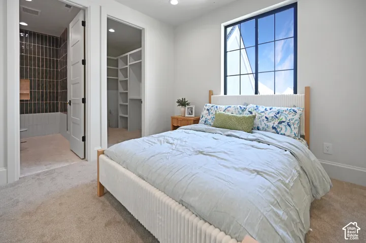 Bedroom 3 with dedicated bathroom and deck access
