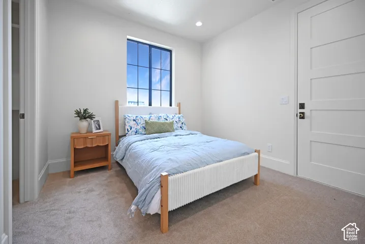 Bedroom 3 with dedicated bathroom and deck access