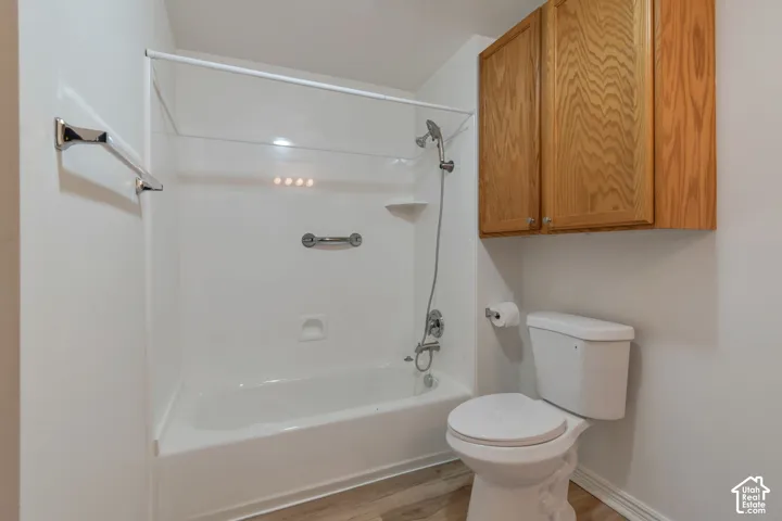 New plumbing ixtures and brand new toilet
