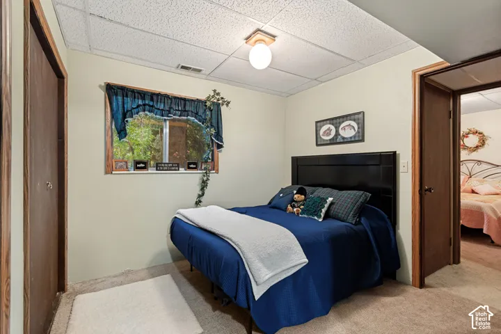 Basement Bedroom 1 with closet