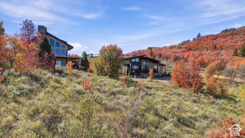 Expansive natural landscape with varied terrain