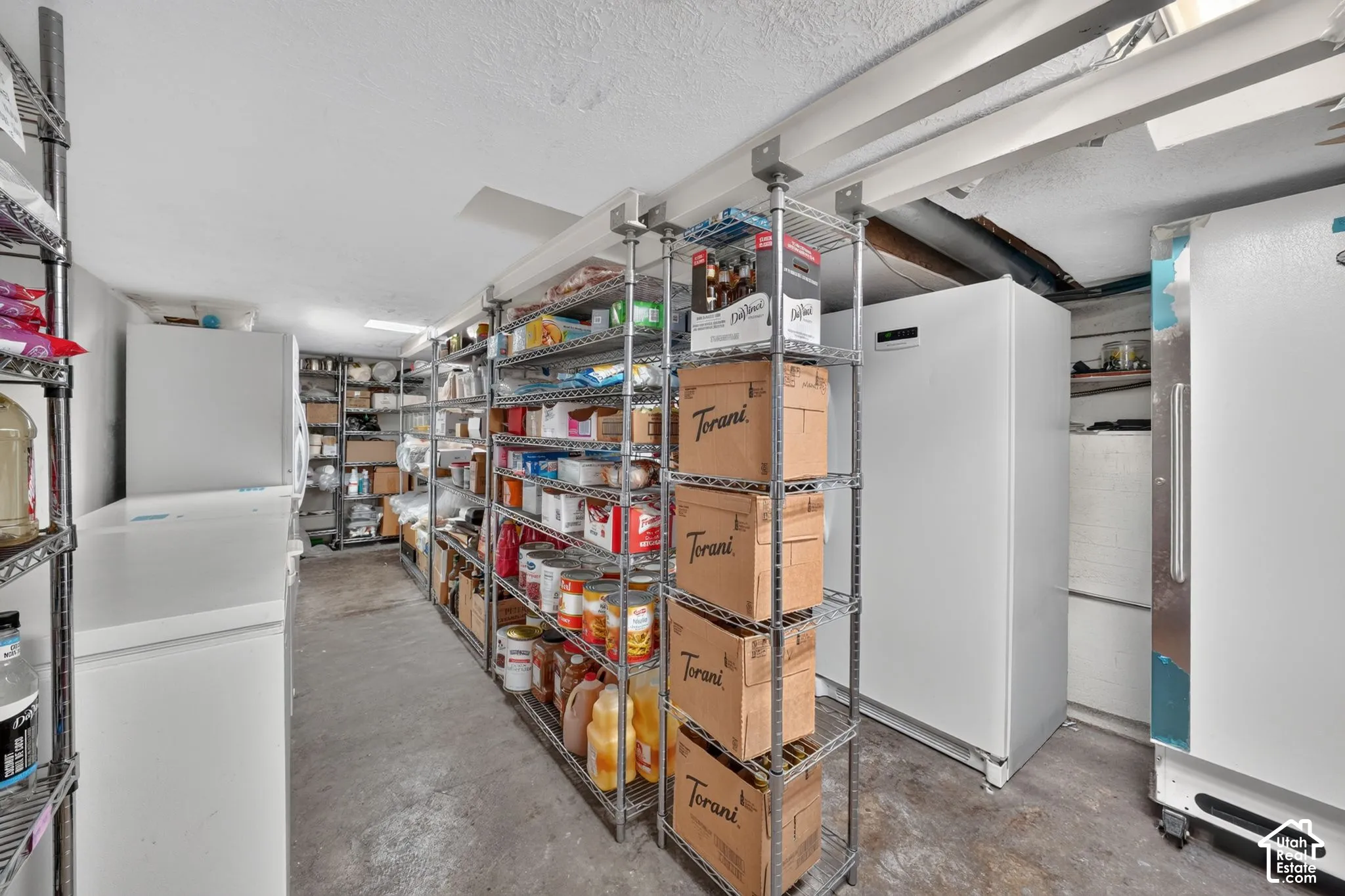 Basement storage