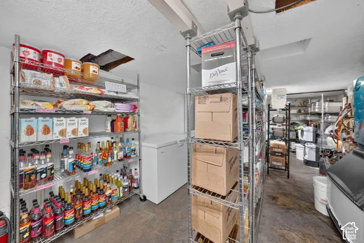 Basement storage