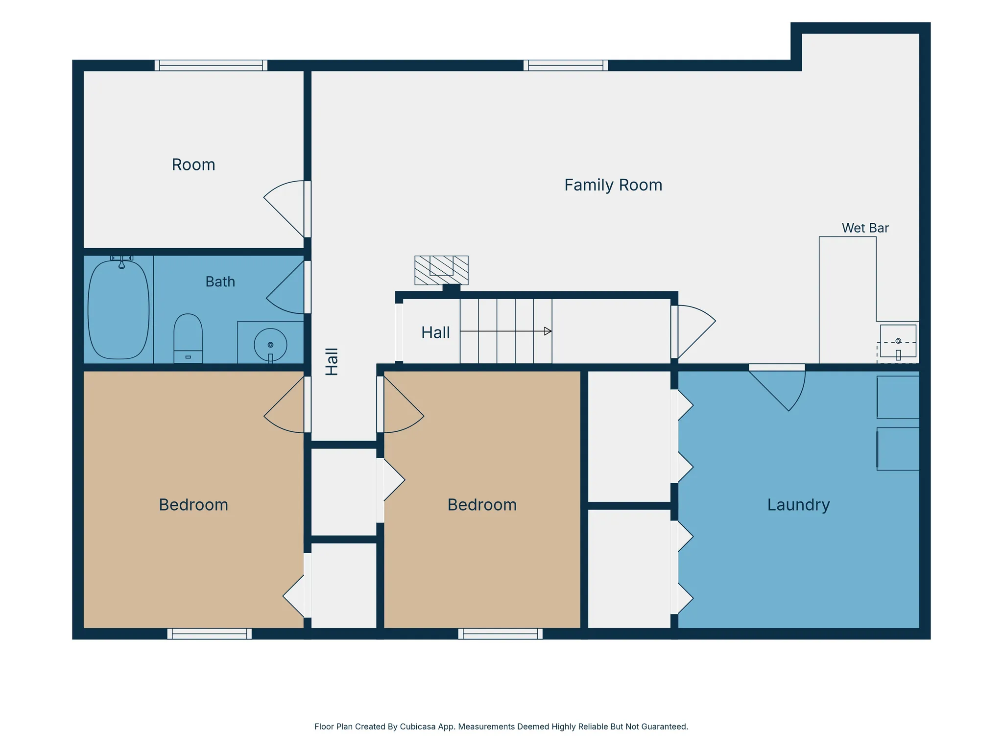 Floor plan - basement