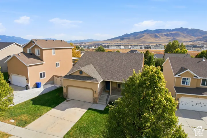 Front exterior - mountains in background