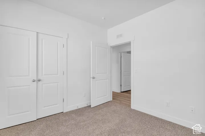 Bedroom #3 with large closet.