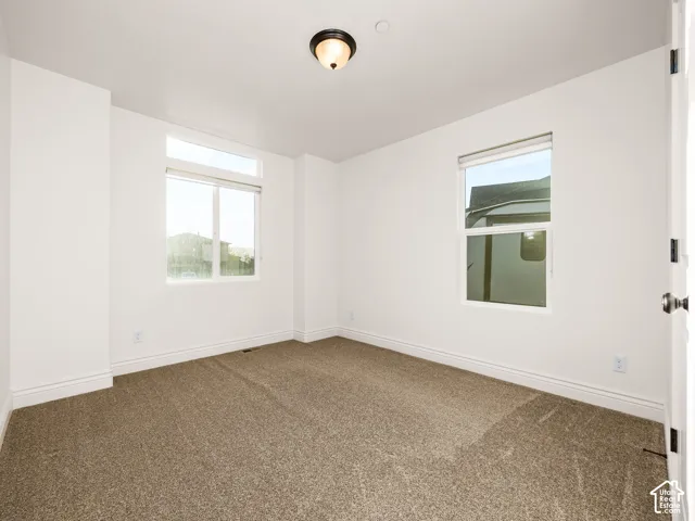 Neutral-toned carpet flooring