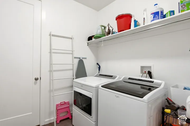 White interior walls with a white solid core door
