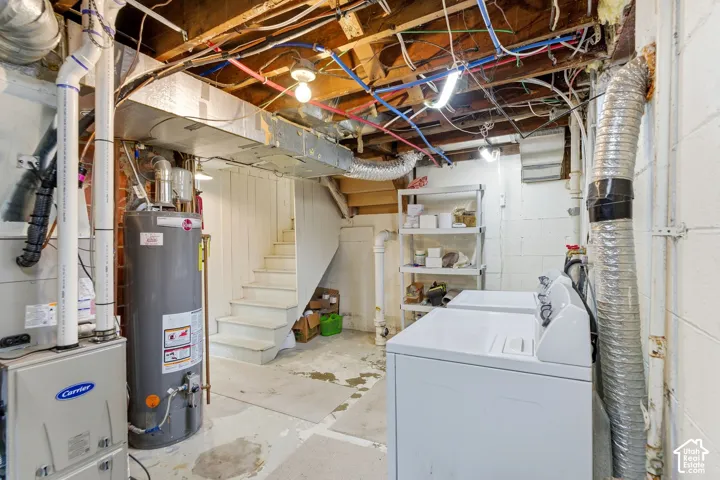 Carrier brand furnace and water heater