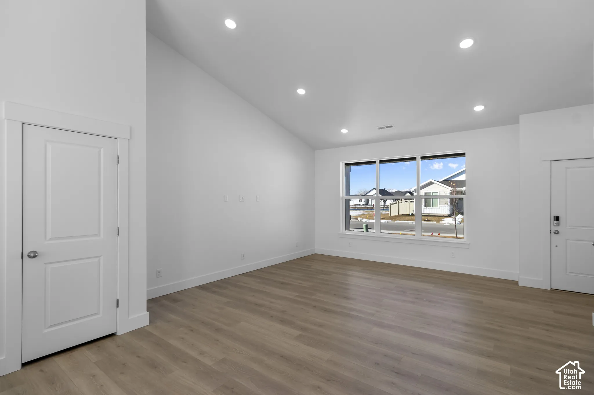 Great Room featuring Vaulted ceiling