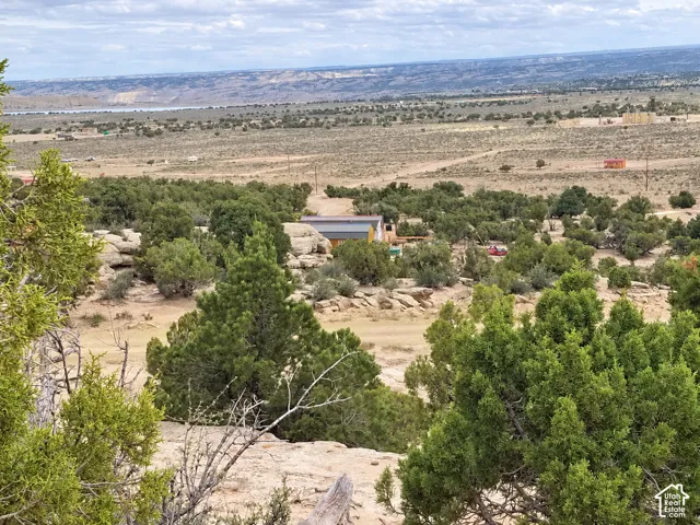 View from the top of the property overlooking the area