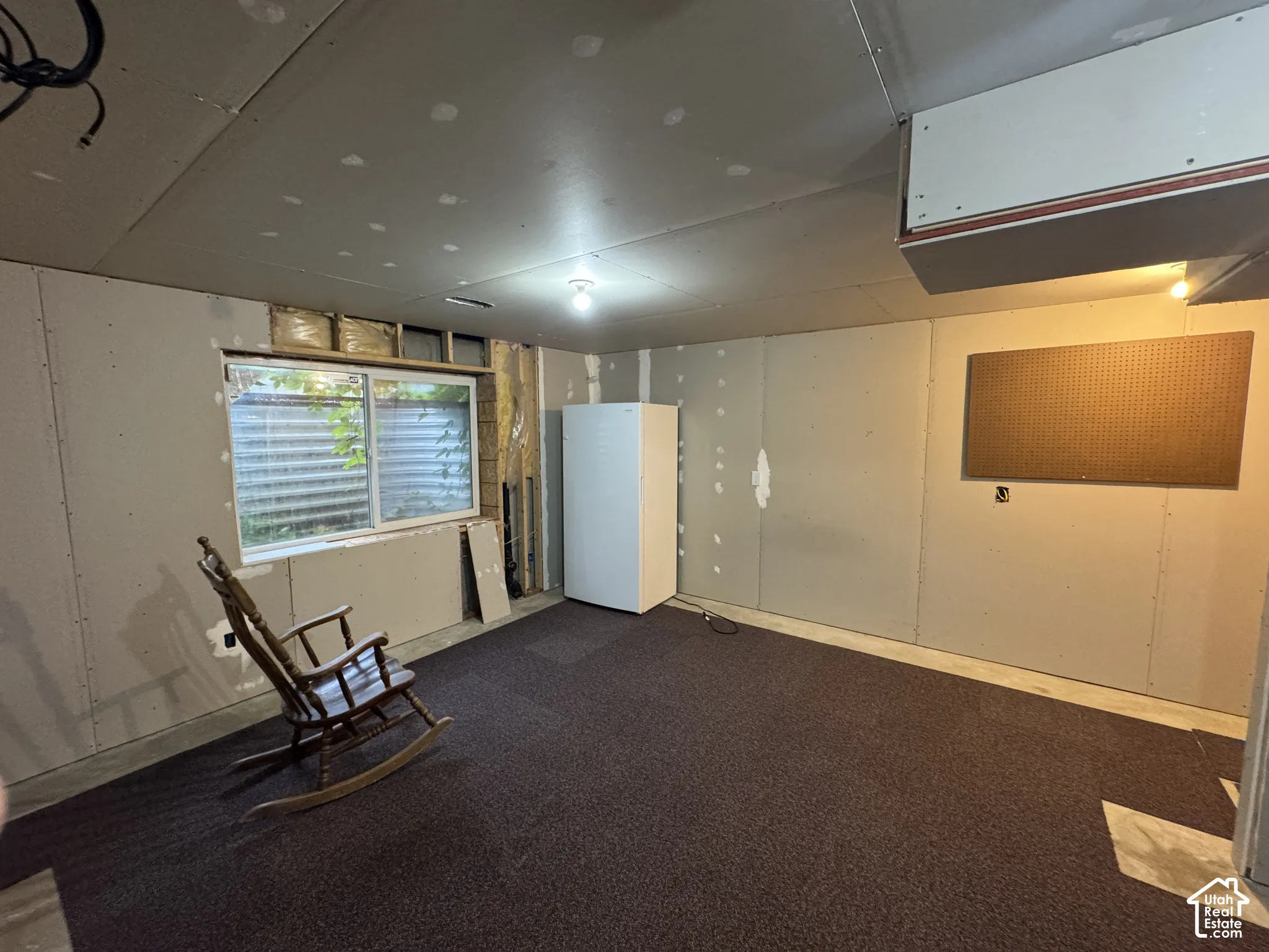 Future Basement Family Room Partially Finished