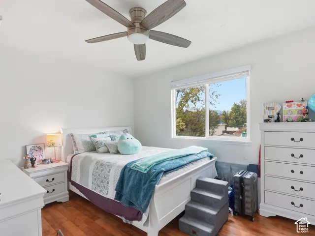 Wood-finish flooring with white walls