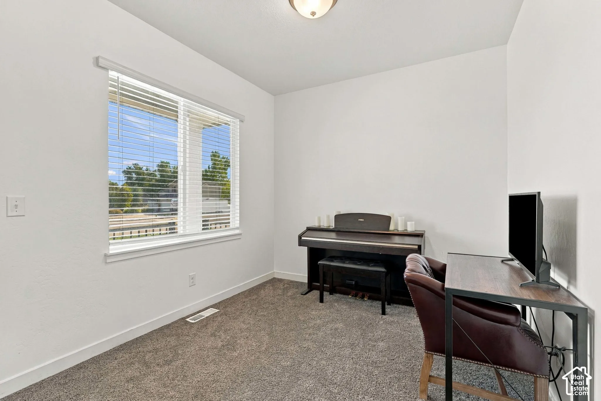Office/formal living near entry