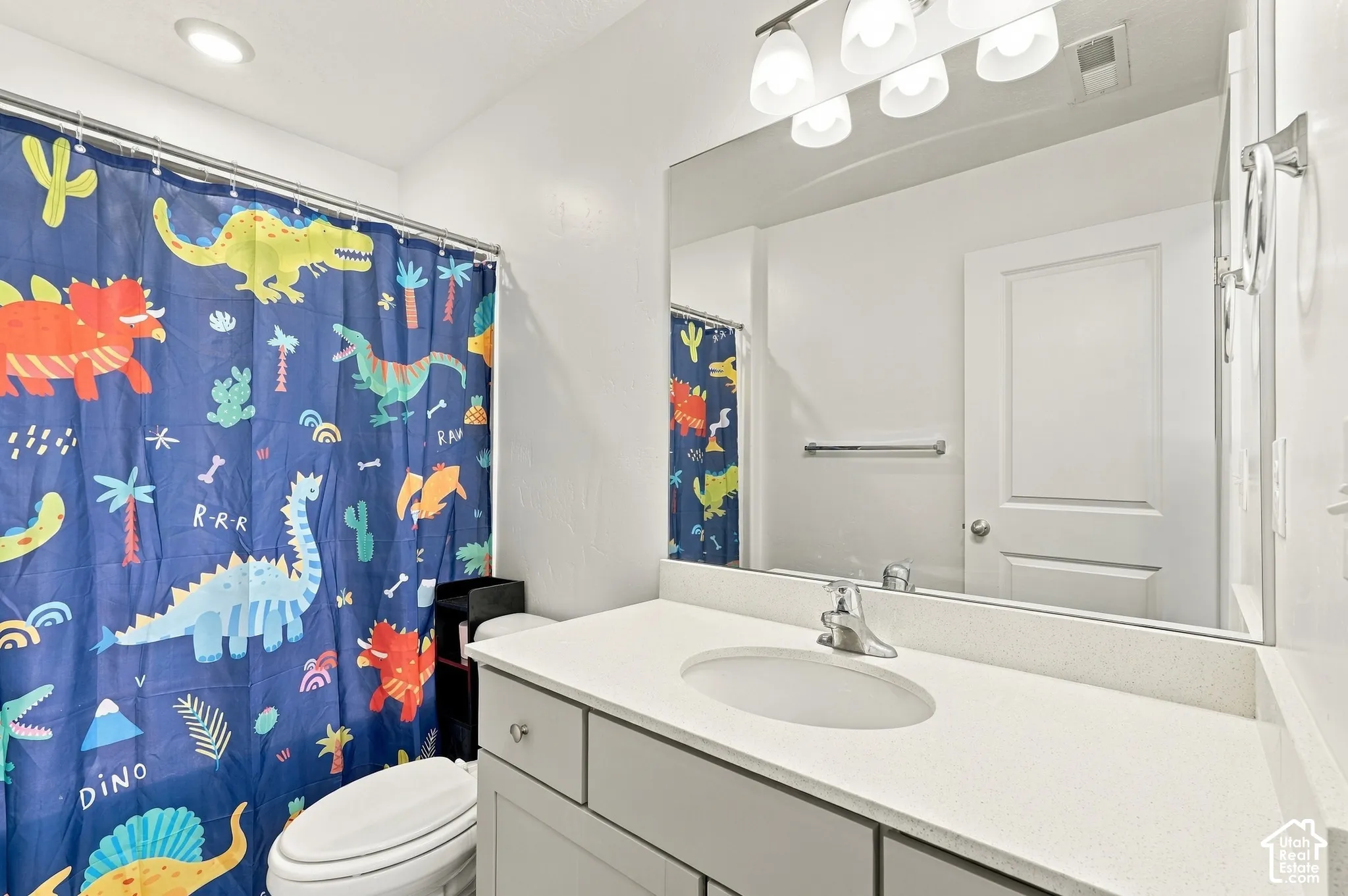 Upstairs hallway bathroom