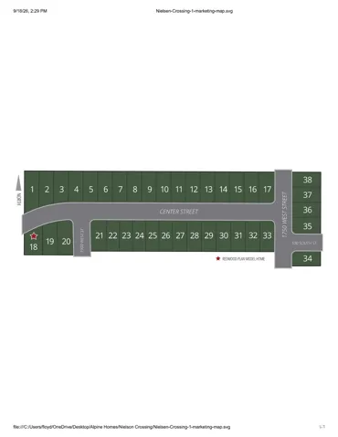 1940 W Center St #lot 1, West Point, Utah 84015