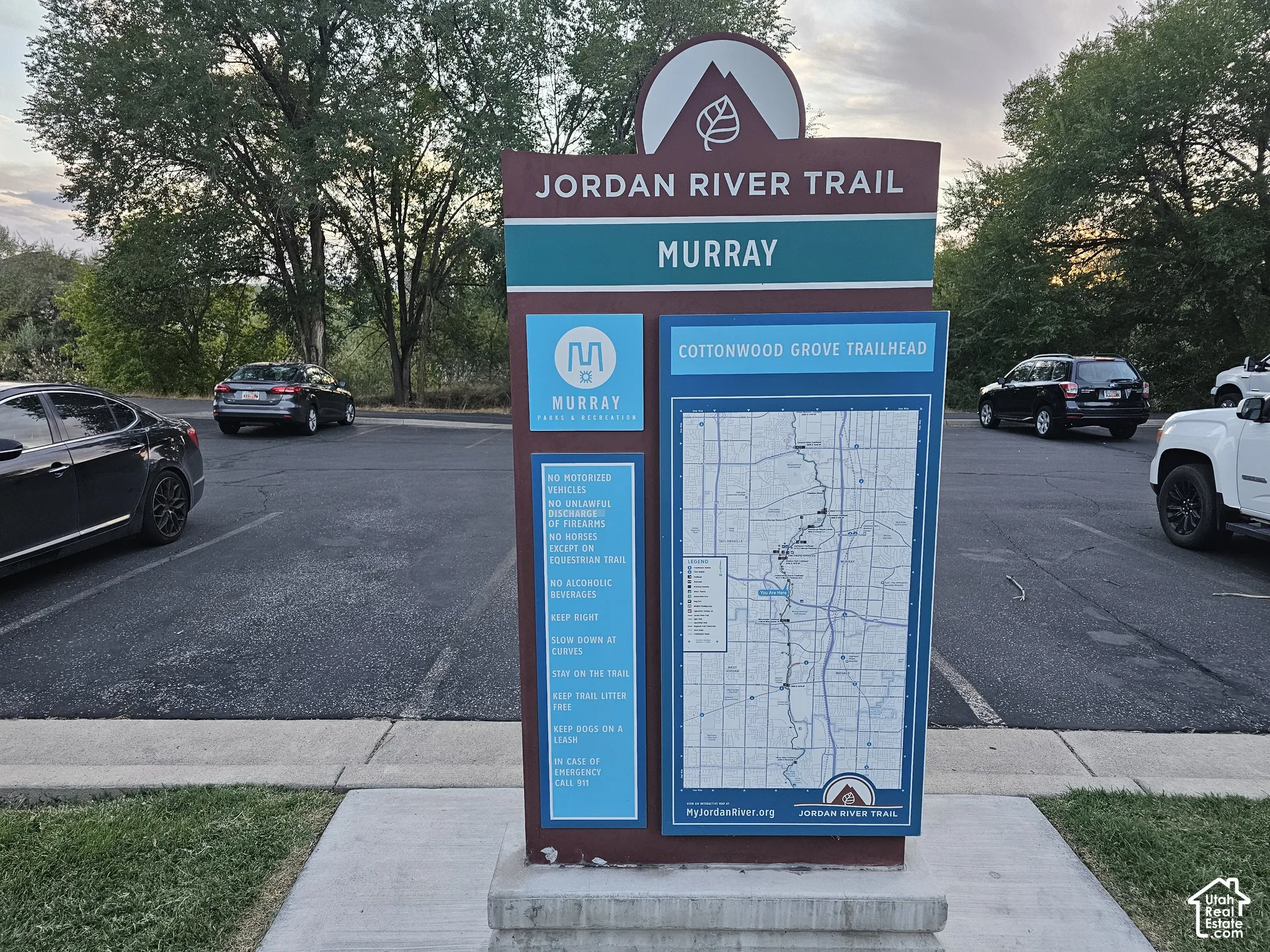 The Jordan River Trail is literally 2 blocks down the street