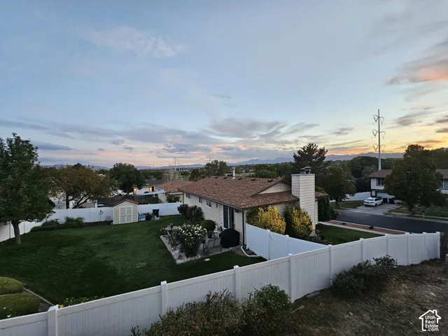 View from from the deck looking south
