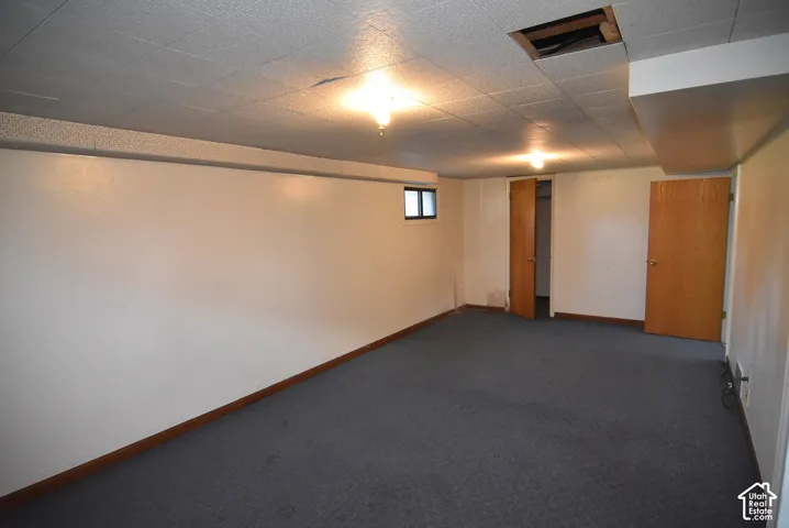 Large gathering room downstaris