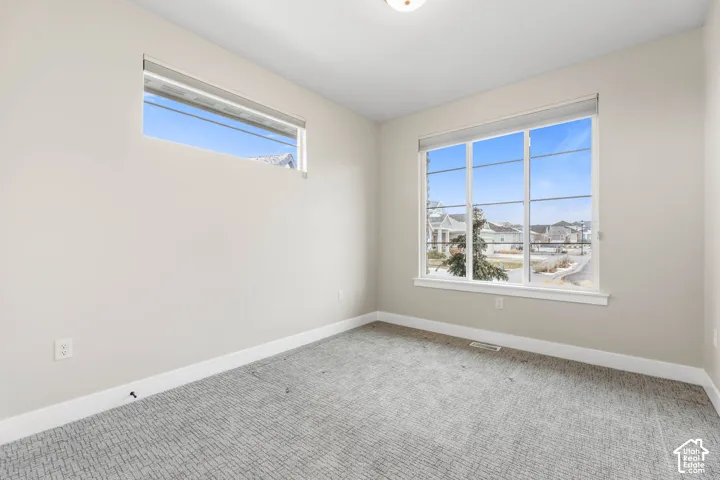 Spare bedroom on main floor