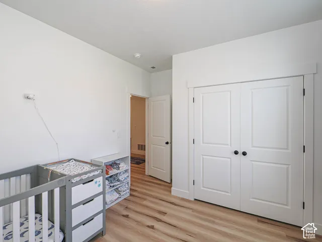 Wood-finish flooring throughout