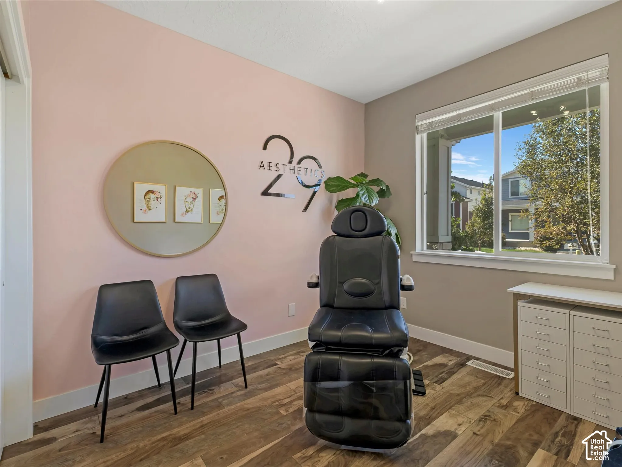 Wood-finish flooring