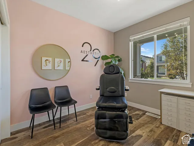 Wood-finish flooring