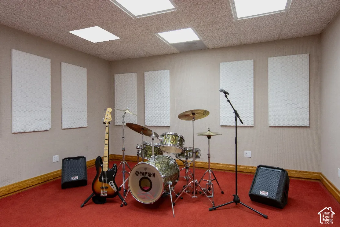 Sound proof music room