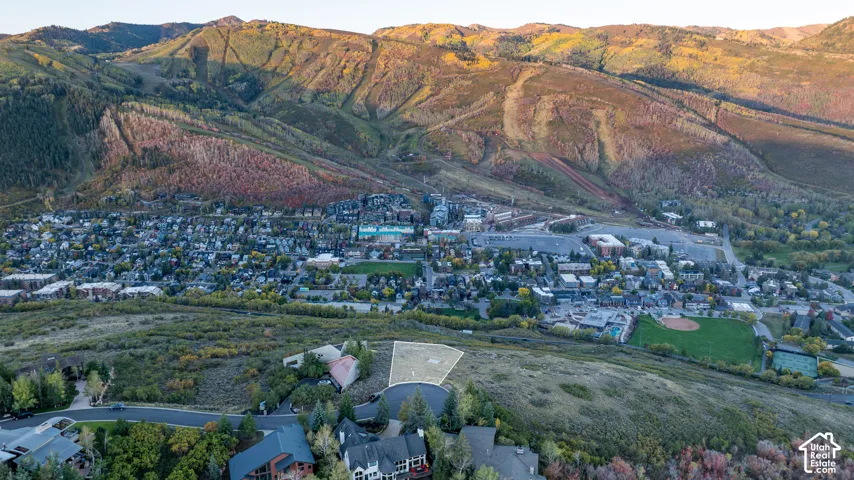 Expansive undeveloped parcel with a mountain backdrop