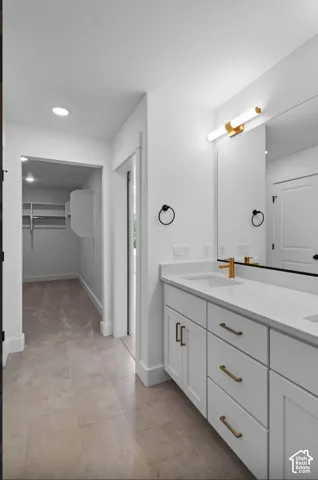 Primary Bathroom- *Photos are of a similar home. Actual home will have different selections and colors.