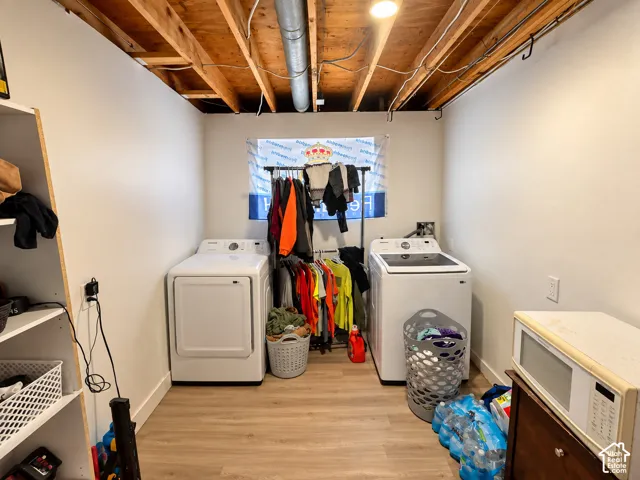 Wood-finish flooring with white walls