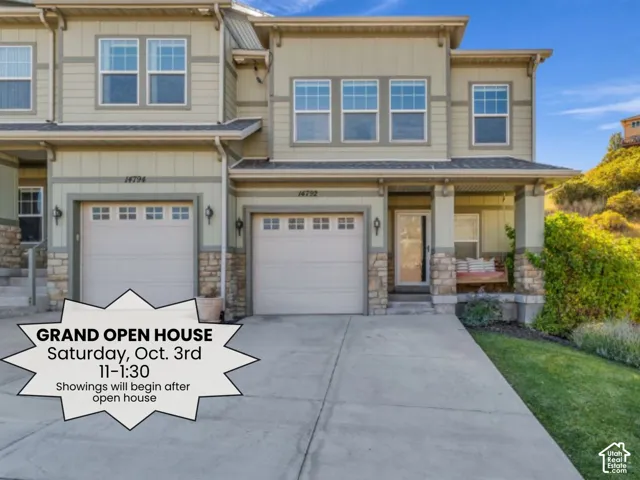 Join us for a grand open house at the most beautiful townhome in Suncrest